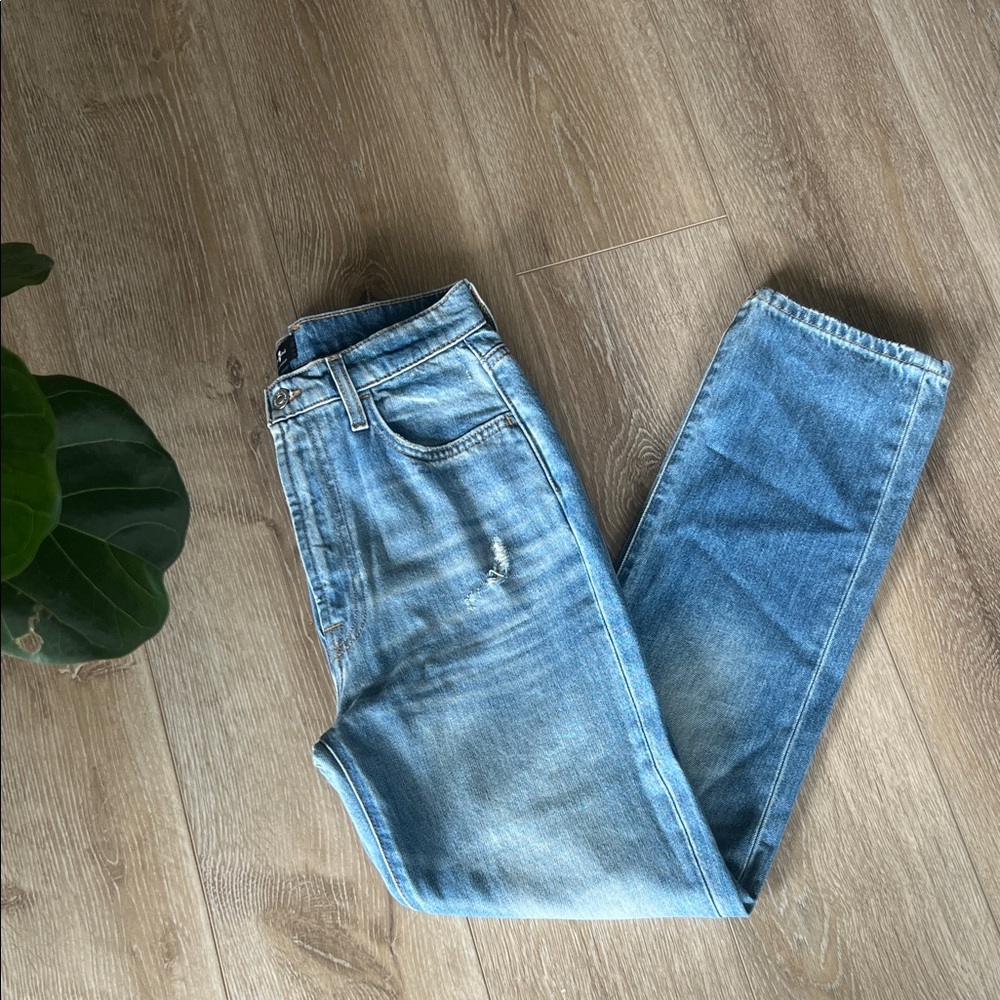 7 For All Mankind Light Blue Ankle Jeans